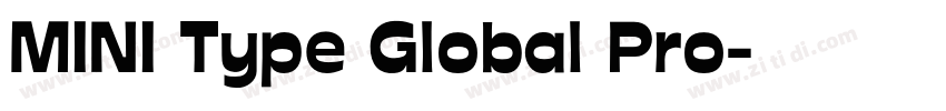 MINI Type Global Pro字体转换